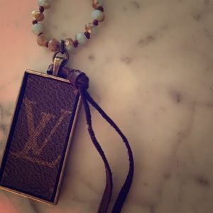 Louis Vuitton Upcycled necklace